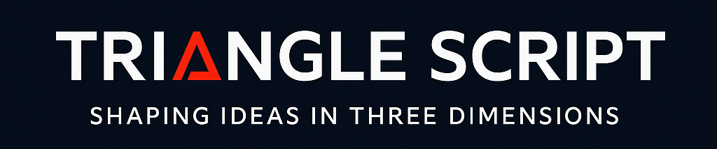 Triangle Script Logo